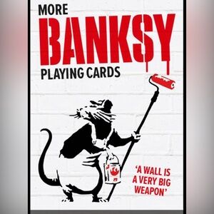🎨 More Banksy Playing Cards – New| Collector’s Set No. 1716